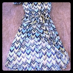 Short dress with shorts.